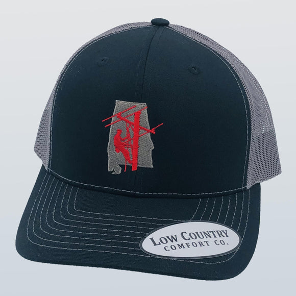 Alabama Lineman Black/Charcoal Hat