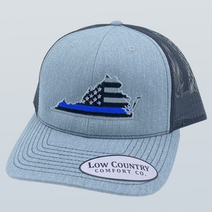 Virginia Blue Line Heather/Black Hat