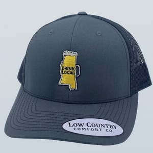 Mississippi Drink Local Charcoal/Black Hat