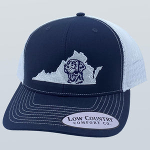 Virginia Lab Navy/White Hat