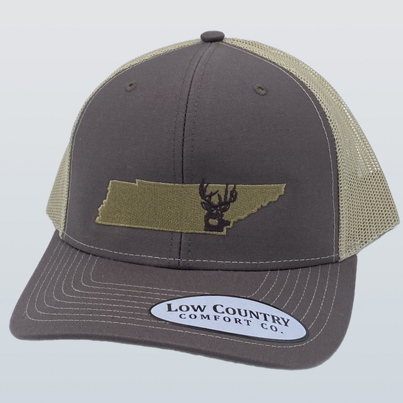 Tennessee Deer Brown/Khaki Hat