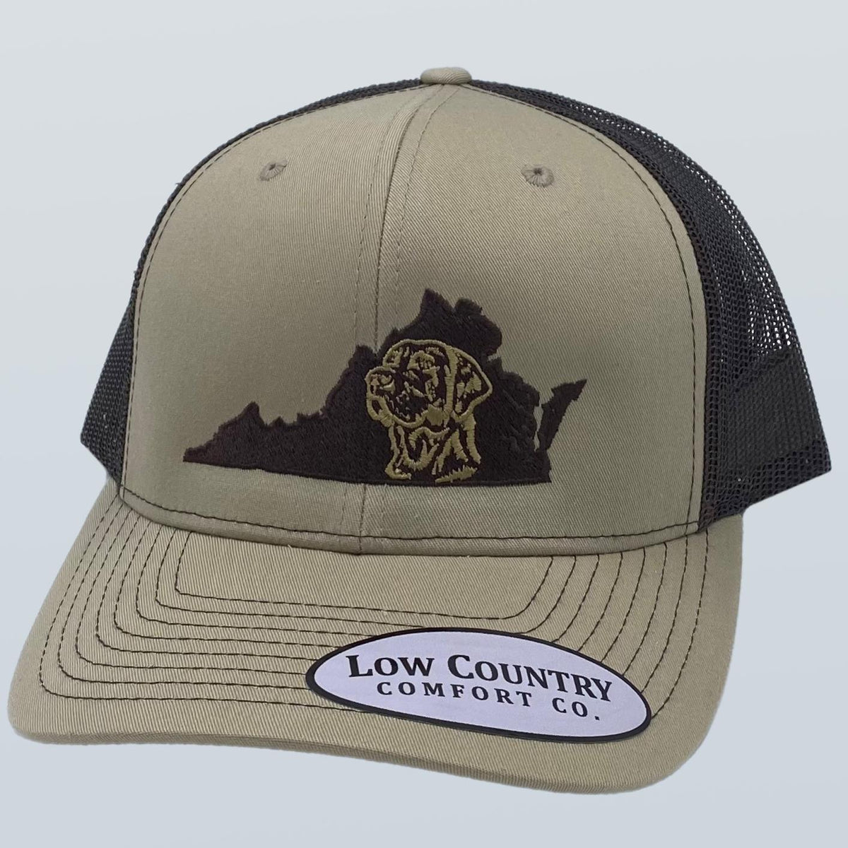 Virginia Lab Khaki/Brown Hat – Riverbed Threads