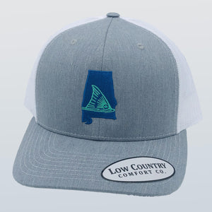 Alabama Red Drum Heather/White Hat