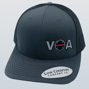 Virginia Maltese Fire Charcoal/Black Hat