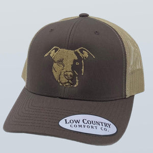 Pit Bull Brown/Khaki Hat