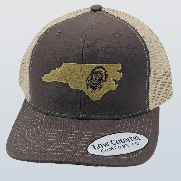 North Carolina Turkey Brown/Khaki Hat