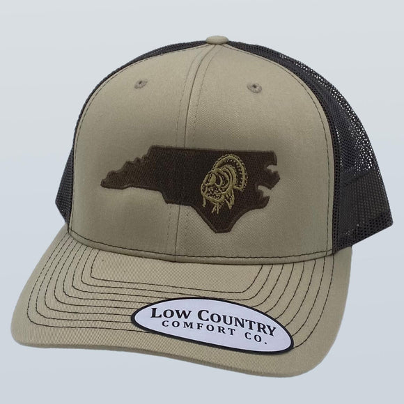 North Carolina Turkey Khaki/Brown Hat