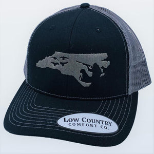North Carolina Duck Black/Charcoal Hat