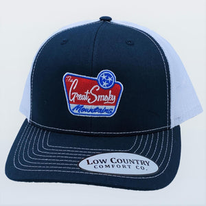 Great Smoky Sign Navy/White Hat