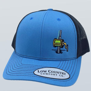 Rod N Reel Columbia Blue/Black Hat