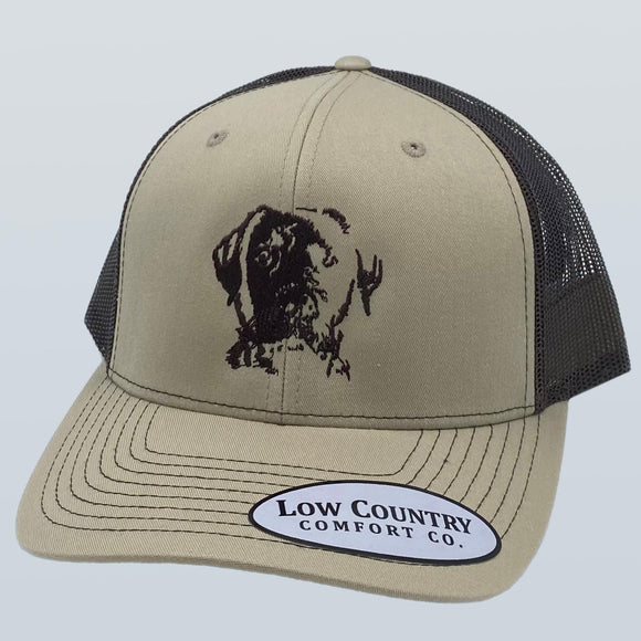 Brown Lab Khaki/Brown Hat
