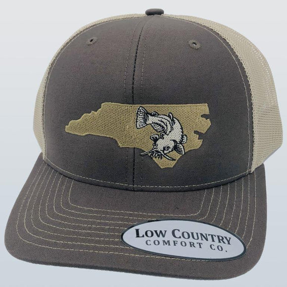 North Carolina Catfish Brown/Khaki Hat
