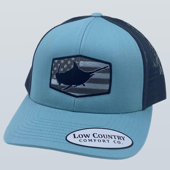 Freedom Series Marlin Smoke Blue/Charcoal Hat