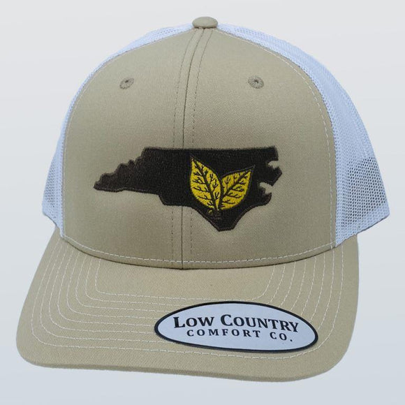 North Carolina Tobacco Khaki/White Hat
