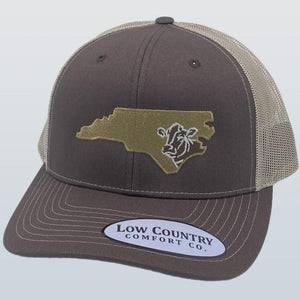 North Carolina Cow Brown/Khaki Hat