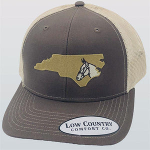 North Carolina Horse Brown/Khaki Hat