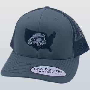 USA Jeep Charcoal/Black Hat