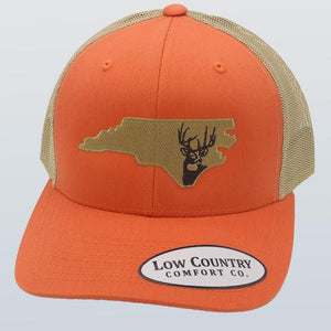 North Carolina Deer Orange/Khaki Hat