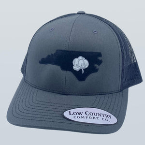 North Carolina Cotton Charcoal/Black Hat