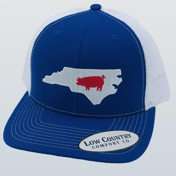 North Carolina Pig Royal/White Hat