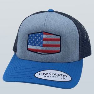 Freedom Series Flag Heather/Charcoal/Ocean Hat