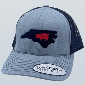 North Carolina Pig Heather/Black Hat