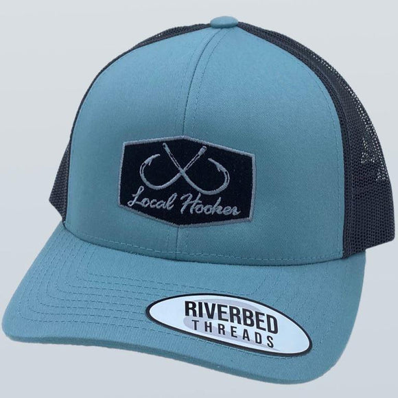 Local Hooker Patch Smoke Blue/Charcoal Hat