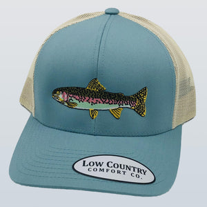 Trout Rainbow Smoke Blue/Beige Hat