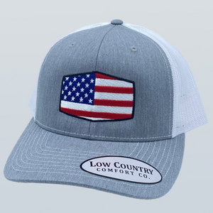 Freedom Series Flag Heather/White Hat