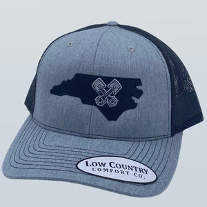 North Carolina Pistons Heather/Black Hat