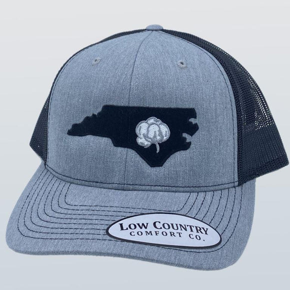 North Carolina Cotton Heather/Black Hat