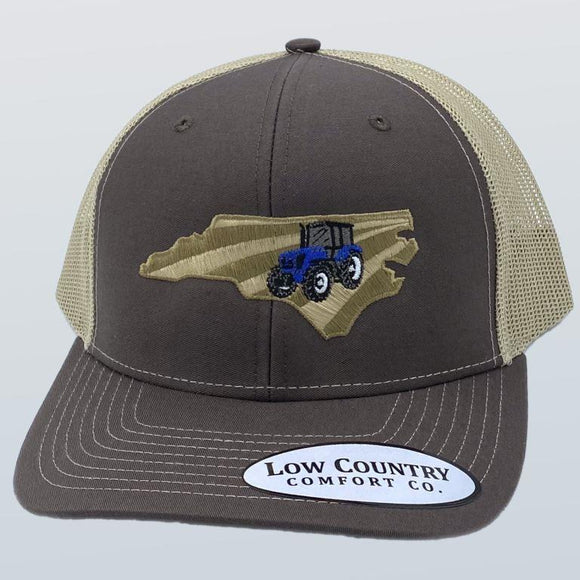 North Carolina Tractor Blue Brown/Khaki Hat