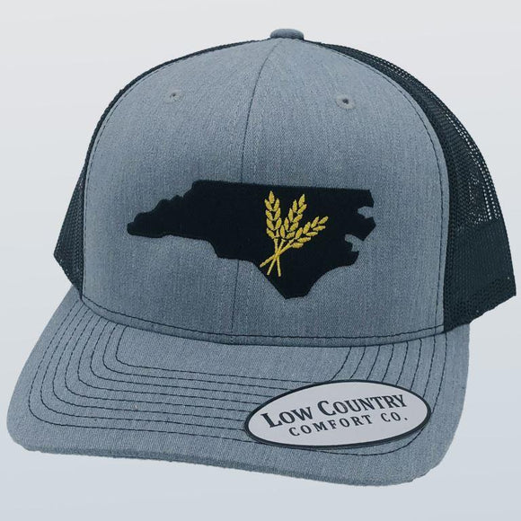 North Carolina Wheat Heather/Black Hat