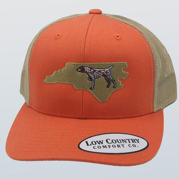 North Carolina Pointer Orange/Khaki Hat