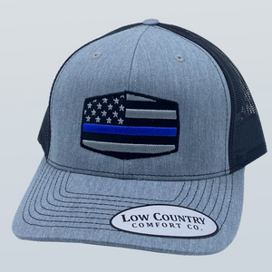 Freedom Series Blue Line Heather/Black Hat