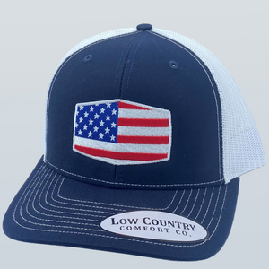 Freedom Series Flag Navy/White Hat