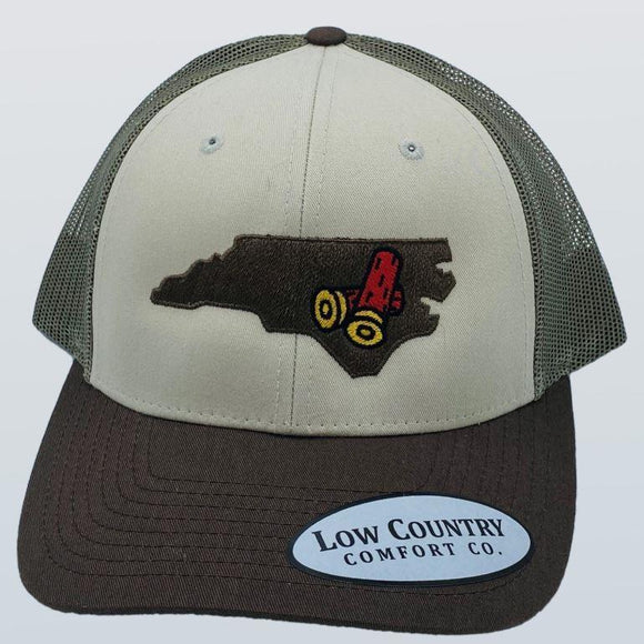 North Carolina Shotgun Shells Tan/Loden/Brown Hat