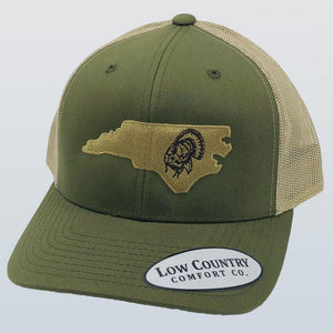 North Carolina Turkey Moss/Khaki Hat