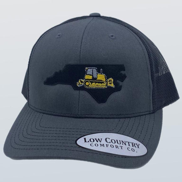 North Carolina Bulldozer Charcoal/Black Hat