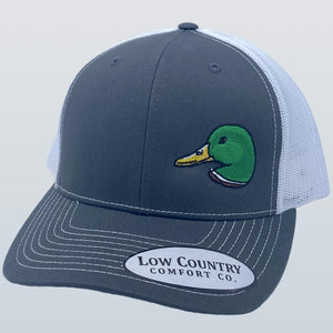 Ruffling Feathers Mallard Side Panel Charcoal/White Hat