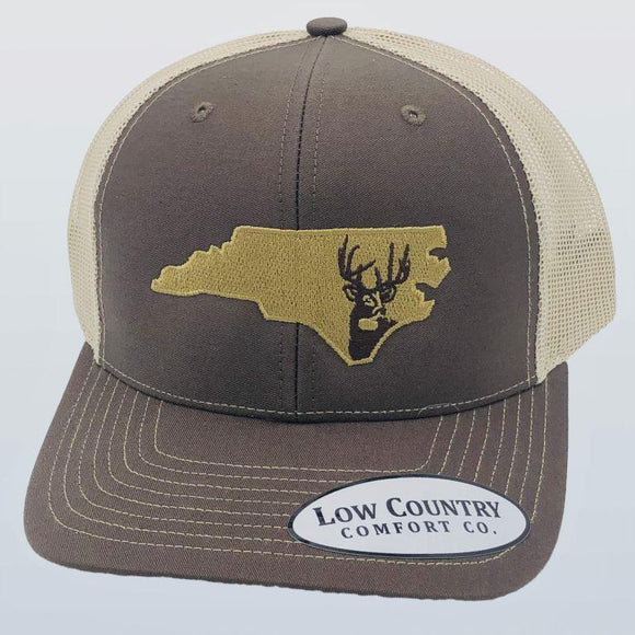 North Carolina Deer Brown/Khaki Hat