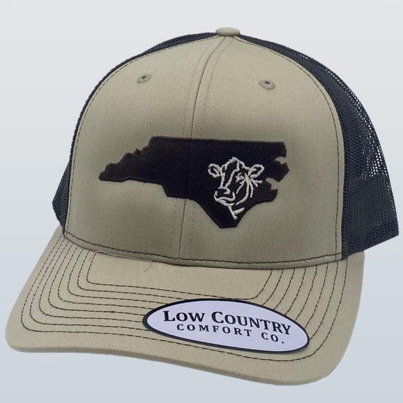 North Carolina Cow Khaki/Brown Hat