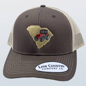 South Carolina Tractor Red Brown/Khaki Hat