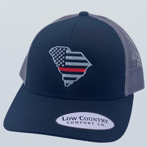 South Carolina Red Line Black/Charcoal Hat