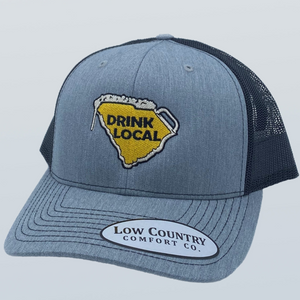 South Carolina Drink Local Heather/Black Hat