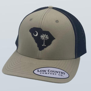 South Carolina Flag Khaki/Brown Hat