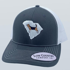 South Carolina Beagle Charcoal/White Hat