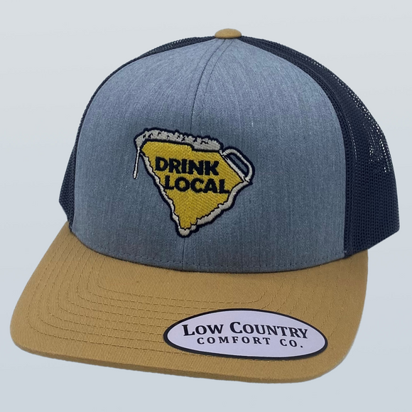 South Carolina Drink Local Heather/Gold/Black Hat