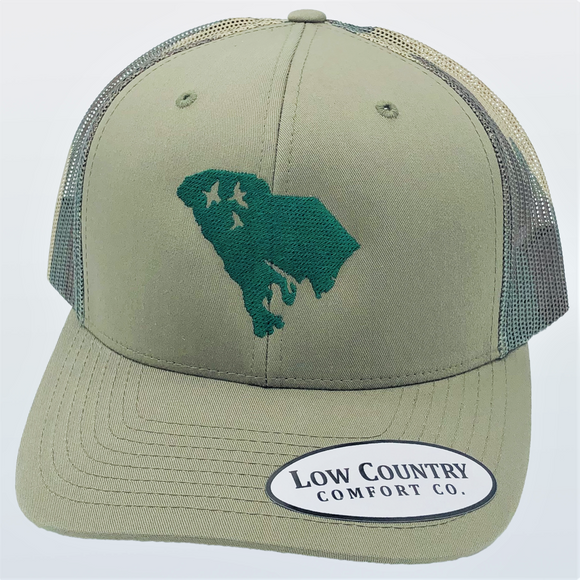 South Carolina Duck Loden/Camo Hat