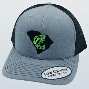 South Carolina Bass Green Heather/Black Hat